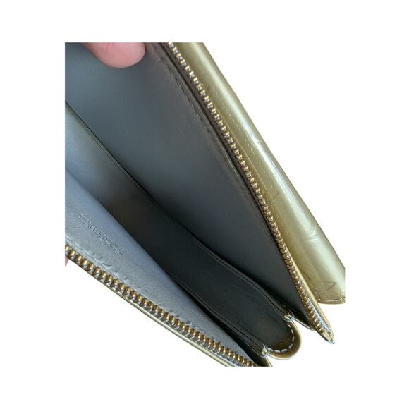 LOUIS VUITTON Monogrammed LV Vernis Patent Leather Mott Bag Pouch MOSS GREEN ๐ - Picture 12 of 15